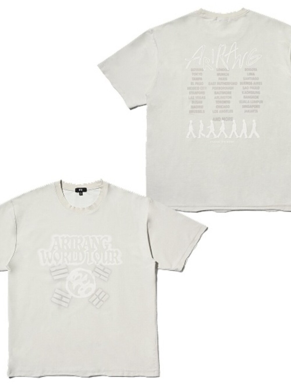 BTS ARIRANG TOUR TEE - SIZE XL - LIKE NEW